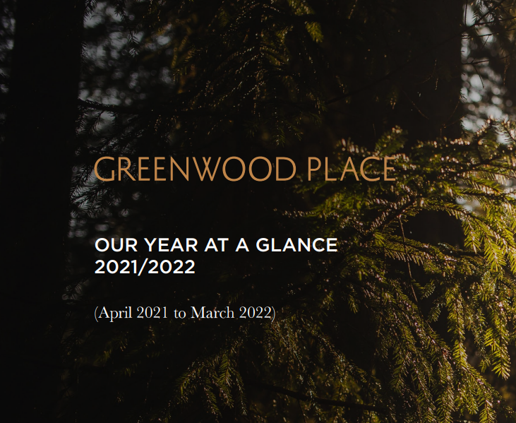 NHP feature in Greenwood Place Annual Report 2021-22